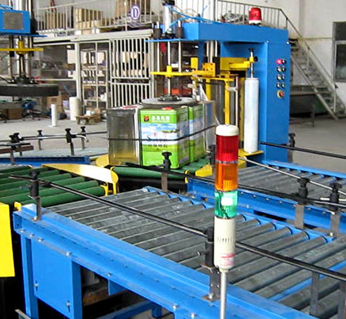 無(wú)托盤(pán)在線(xiàn)纏繞包裝機(jī)